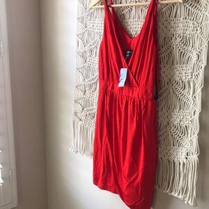 Bebe red XS NWT dress